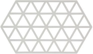 Zone Denmark Topfuntersetzer Triangles - Warmes Grau - 24 x 14 cm