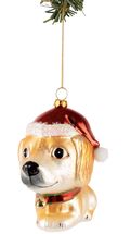 Nordic Light Weihnachtskugel Hund 13 cm