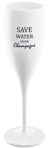 Koziol Champagneglas Cheers Save Water