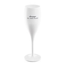 Koziol Champagneglas Cheers Sil Vous Plait