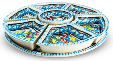 Dishes_Deco_Tapasschaal_Turquoise_Blue_8_Delig