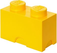 Caja de Almacenamiento LEGO® Amarilla 25 x 12.5 x 18 cm