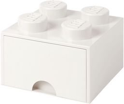 Scatole LEGO con Cassetto bianco 25 x 25 x 18 cm