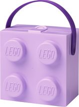 Lunch box LEGO con Maniglia Viola