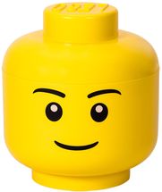 Boîte rangement LEGO tête Boy Ø 24 x 27.1 cm
