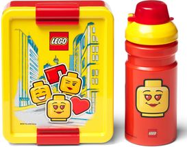 Set de Almuerzo LEGO® Girls Amarilla/ Roja