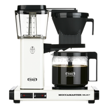 Machine à café Moccamaster KBG Select - blanc cassé - 1,25 litre