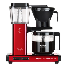 Machine à café Moccamaster KBG Select - rouge métallique - 1,25 litre