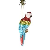 Nordic Light Weihnachtskugel Papagei 15 cm