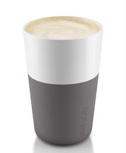 Eva Solo Cafe Latte Mok Grijs 36 cl - 2 Stuks