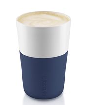 Eva Solo Cafe Latte Mok Navy Blue 36 cl - 2 Stuks