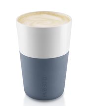 Eva Solo Cafe Latte Mok Steel Blue 36 cl - 2 Stuks