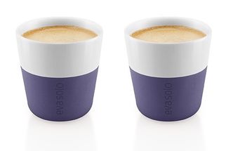 Eva Solo tasses à espresso violet Blue 80 ml - 2 pièces