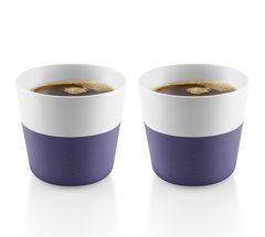 Eva Solo Kaffeetassen Violett Blau 230 ml - 2 Stück