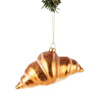 Nordic Light Weihnachtskugel Croissant 14 cm