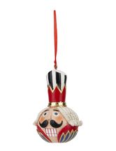 Cosy @Home Kerstbal Nutcracker Wit