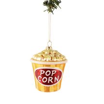 Nordic Light Weihnachtskugel Popcorn 9 cm