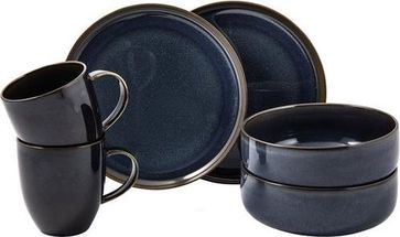 Villeroy &amp; Boch Serviesset Crafted Denim blauw 6-Delig 