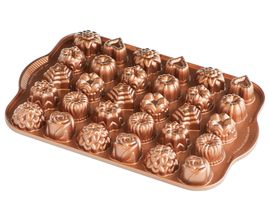 Moule à gâteaux et bonbons Nordic Ware Bundt en cuivre - 30 pièces