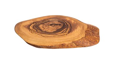 Tagliere salumi e formaggi Jay Hill Tunea - legno d'ulivo - con corteccia - 20 - 24 cm