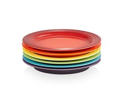 Le Creuset Frühstücksteller Rainbow - 6 Stück
