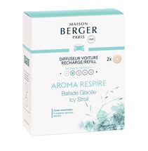 Maison Berger Nachfüllung - für Auto-Parfüm - Icy Stroll - 2 Stücke