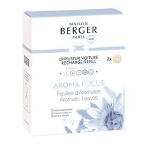 Recharge Maison Berger - pour parfum de voiture - Feuilles Aromatiques - 2 Pièces