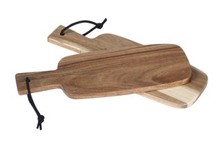 Mini planche de service en bambou Cosy &amp; Trendy  21 x 7.5 cm - 2 pièces