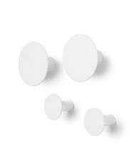Blomus Wandhaak Ponto - 4 stuks - Lily White