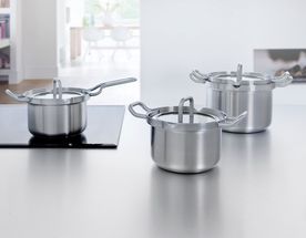 Bk pannenset Q-Linair 5-delig glas sfeer