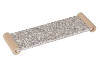 CasaLupo Serveerplank Cosy Medical Stone Grijs 32 x 11 cm
