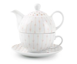 Yong theepot High Tea oranje