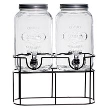 Sareva Drank Dispenser met houder 2 x 3 Liter