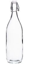 Sareva Bügelflasche / Weckglas - Rund - 1 Liter