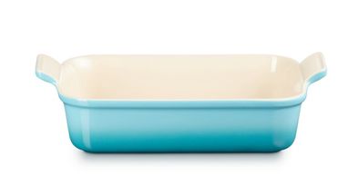 Le Creuset Ovenschaal Heritage Caribbean Blue - 26 x 19 cm / 2.4 Liter