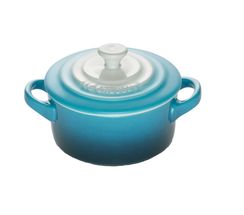 Le Creuset mini braadpan ombre blauw