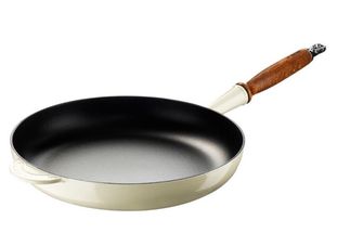 Le Creuset koekenpan Signature creme Ø 28 cm