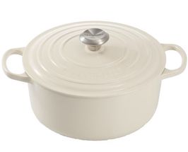 Le Creuset braadpan Signature creme Ø 26 cm