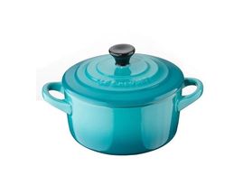 Le Creuset mini braadpan Signature caribbean blauw