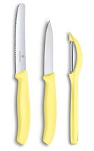 Set di coltelli Victorinox giallo 3 pezzi