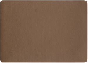 ASA Selection Placemat - Leather Optic Fine - Bruin - 46 x 33 cm