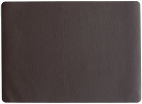 Set de table ASA Selection - Aspect cuir fin - Chocolat - 46 x 33 cm