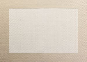 Set de table ASA Selection - PVC Couleur - Blanc cassé - 46 x 33 cm