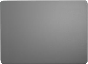 ASA Selection Platzdecke - Leder Optik Fein - Zement - 46 x 33 cm