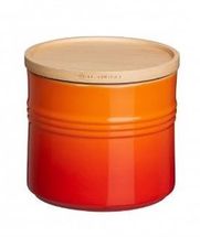 Le Creuset voorraadpot oranje-rood 1.4 liter