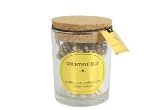 Allumettes Countryfield en verre Golden Delight - 100 pièces