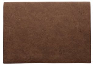 ASA Selection Placemat Leather Caramel 33 x 46 cm
