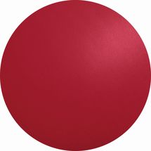 Mantel Individual ASA Selection Cuero Redondo Rojo Ø 38 cm