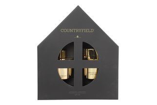 Coffret cadeau Countryfield (bouquet parfumé et bougie parfumée) Golden Delight