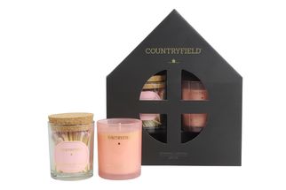 Coffret cadeau Countryfield (bougie parfumée et allumettes) Romance